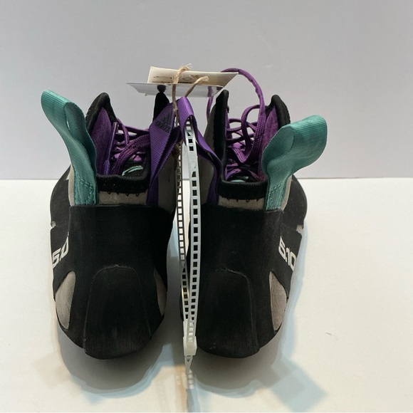 Adidas 5.10 Grandstone Climbing Shoes Men’s 10.5 Gray Purple New w/ Tags - Picture 4 of 11